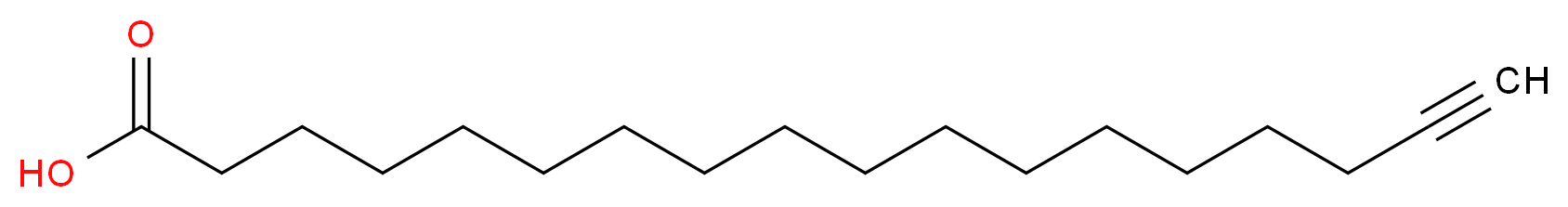 octadec-17-ynoic acid_分子结构_CAS_34450-18-5