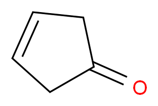 Cyclopent-3-enone_分子结构_CAS_14320-37-7)