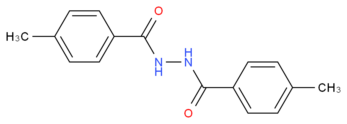 N,N'-双(对甲苯酰)肼_分子结构_CAS_1530-73-0)