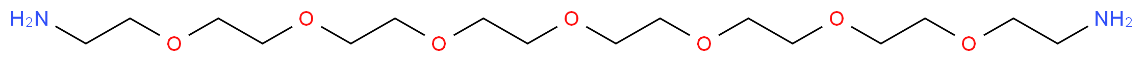 O,O′-Bis(2-aminoethyl)hexaethylene Glycol_分子结构_CAS_332941-25-0)