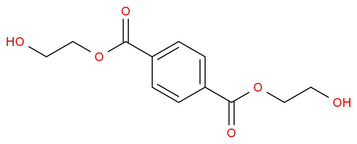 对苯二甲酸双(2-羟乙基)酯_分子结构_CAS_959-26-2)