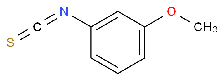 3-Methoxyphenyl isothiocyanate_分子结构_CAS_3125-64-2)