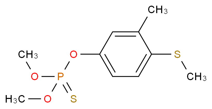 CAS_55-38-9 molecular structure