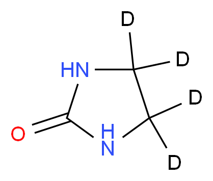 Ethylene Urea-d4_分子结构_CAS_62740-68-5)