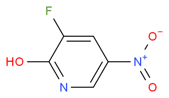 3-fluoro-5-nitropyridin-2-ol_分子结构_CAS_1033202-14-0