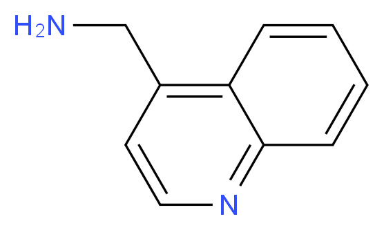 quinolin-4-ylmethanamine_分子结构_CAS_)