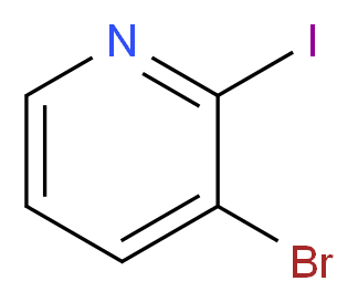 3-bromo-2-iodopyridine_分子结构_CAS_408502-43-2