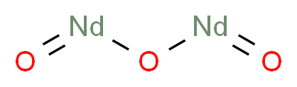 NEODYMIUM OXIDE_分子结构_CAS_1313-97-9)