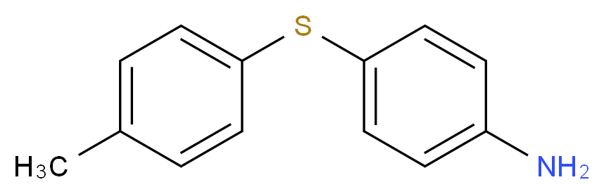 4-[(4-Methylphenyl)sulfanyl]aniline_分子结构_CAS_22865-52-7)