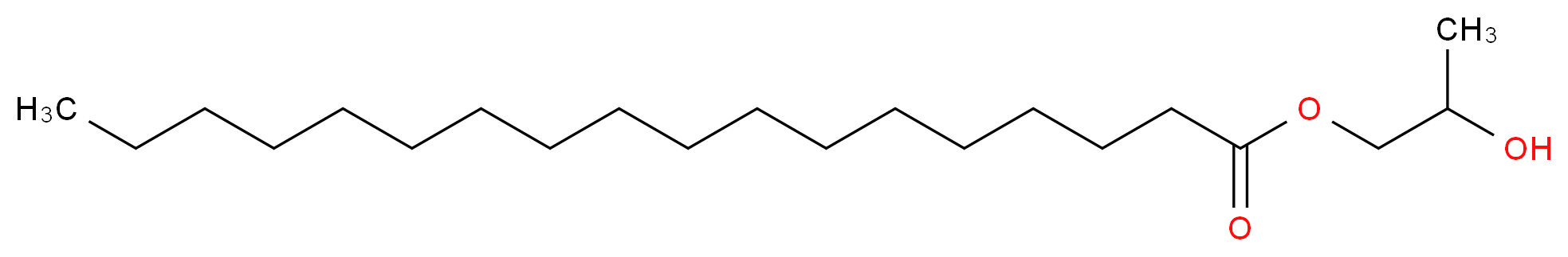 PROPYLENE GLYCOL MONOSTEARATE_分子结构_CAS_142-75-6)