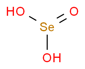 Selenous acid_分子结构_CAS_7783-00-8)