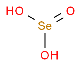 亚硒酸_分子结构_CAS_7783-00-8)