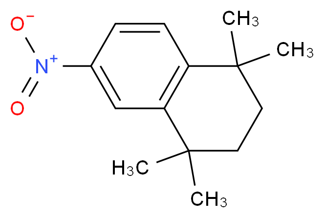 1,1,4,4-tetramethyl-6-nitro-1,2,3,4-tetrahydroNaphthalene_分子结构_CAS_102121-55-1)