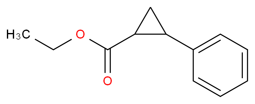 ethyl 2-phenylcyclopropane-1-carboxylate_分子结构_CAS_97-71-2)