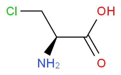 (R)-2-AMino-3-chloropropanoic acid_分子结构_CAS_2731-73-9)