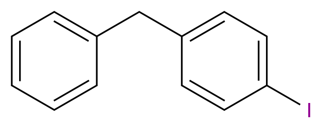 1-benzyl-4-iodobenzene_分子结构_CAS_35444-94-1