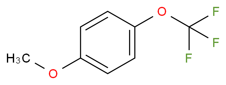 4-(三氟甲氧基)苯甲醚_分子结构_CAS_710-18-9)
