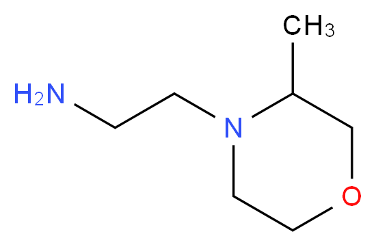 2-(3-methylmorpholin-4-yl)ethan-1-amine_分子结构_CAS_)
