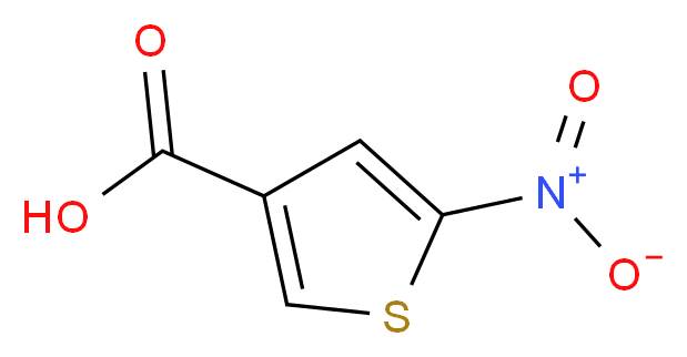 5-Nitro-thiophene-3-carboxylic acid_分子结构_CAS_40357-96-8)