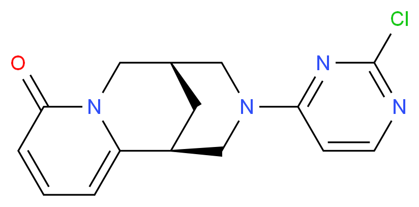 (1R,5S)-3-(2-chloropyrimidin-4-yl)-3,4,5,6-tetrahydro-1H-1,5-methanopyrido[1,2-a][1,5]diazocin-8(2H)-one_分子结构_CAS_)