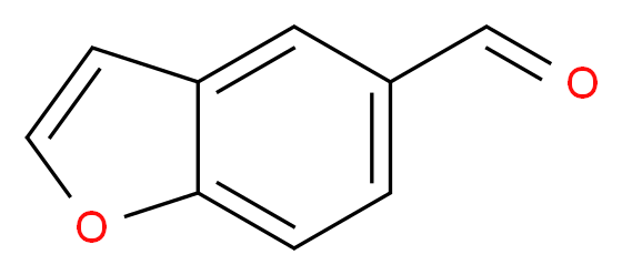 Benzo[b]furan-5-carboxaldehyde 96%_分子结构_CAS_10035-16-2)