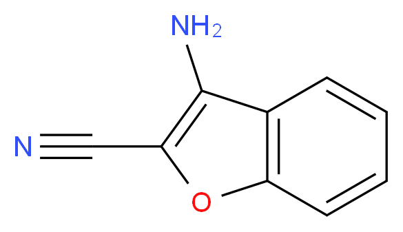 3-amino-1-benzofuran-2-carbonitrile_分子结构_CAS_62208-67-7)