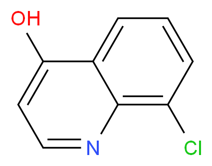 8-chloroquinolin-4-ol_分子结构_CAS_57797-97-4