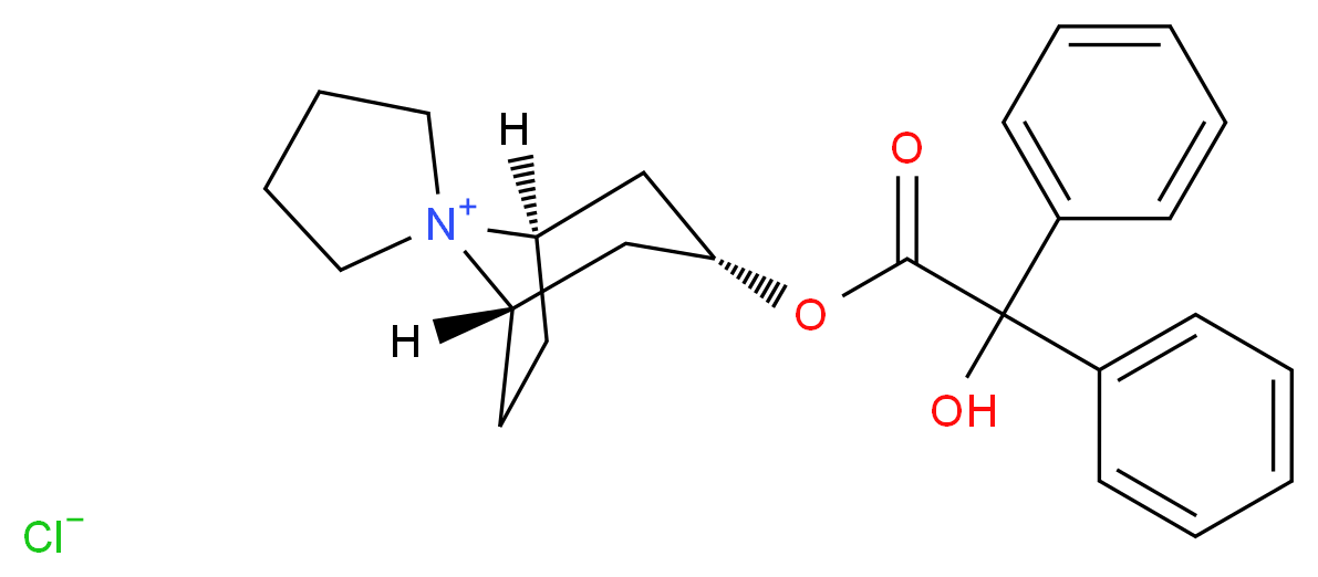 Trospium chloride_分子结构_CAS_10405-02-4)