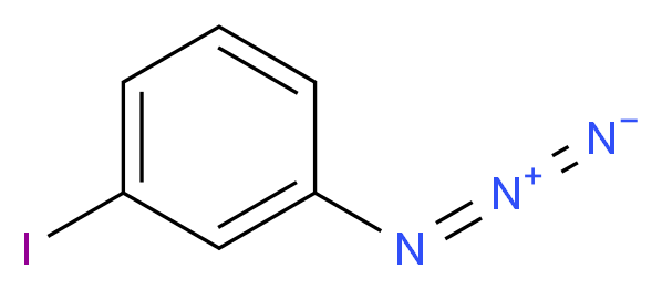 1-azido-3-iodobenzene_分子结构_CAS_54467-96-8