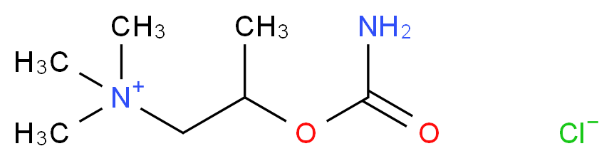 Carbamyl-β-methylcholine chloride_分子结构_CAS_590-63-6)