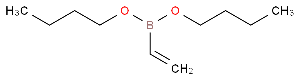 乙烯基硼酸二丁酯_分子结构_CAS_6336-45-4)