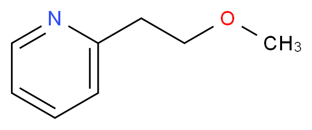 2-(2-methoxyethyl)pyridine_分子结构_CAS_114-91-0