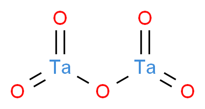 氧化钽(V)_分子结构_CAS_1314-61-0)