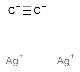 disilver(1+) ion acetylene_分子结构_CAS_7659-31-6