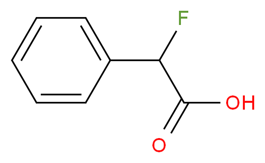 alpha-Fluorophenylacetic acid 99%_分子结构_CAS_1578-63-8)