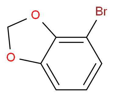 4-Bromo-1,3-benzodioxole_分子结构_CAS_6698-13-1)