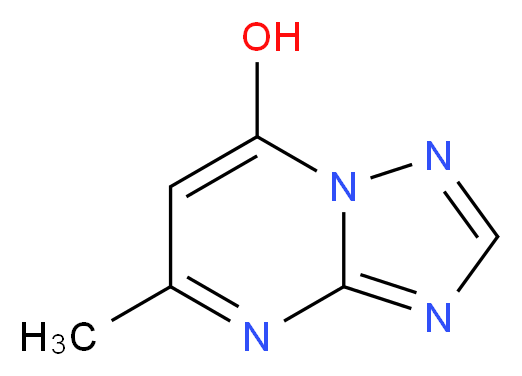 7-HYDROXY-5-METHYL-1,3,4-TRIAZAINDOLIZINE_分子结构_CAS_112801-35-1)