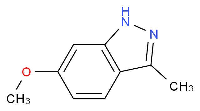 6-methoxy-3-methyl-2H-indazole_分子结构_CAS_7746-29-4