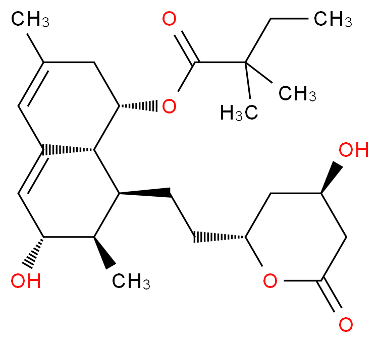 3'(S)-Hydroxy SimvastatinDISCONTINUED_分子结构_CAS_133645-46-2)