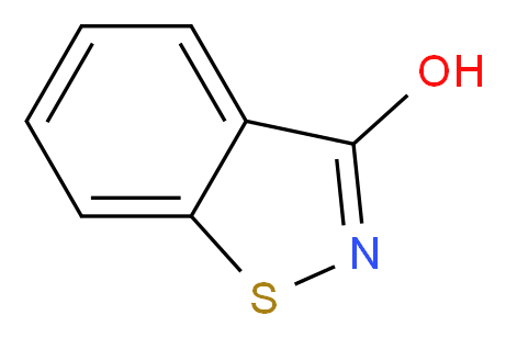 1,2-苯并异噻唑-3-酮_分子结构_CAS_2634-33-5)