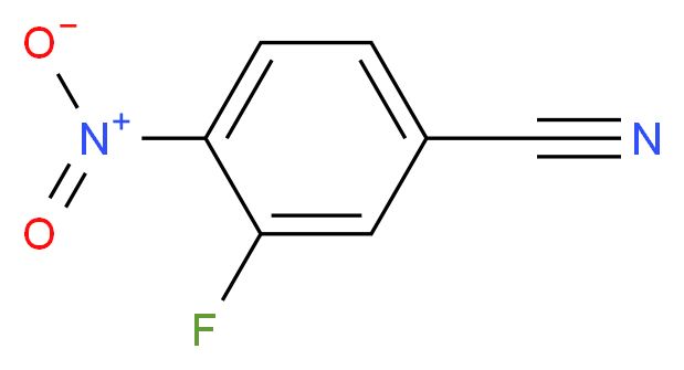 3-Fluoro-4-nitrobenzonitrile_分子结构_CAS_218632-01-0)