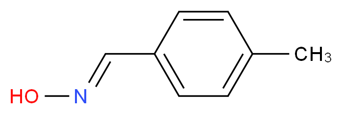 4-methylbenzaldehyde oxime_分子结构_CAS_3235-02-7)