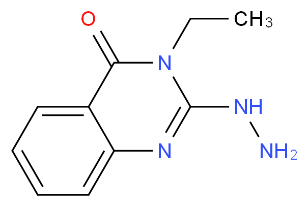 3-Ethyl-2-hydrazinoquinazolin-4(3H)-one_分子结构_CAS_86662-57-9)