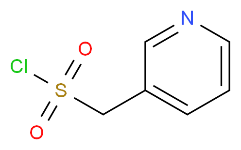 3-PYRIDINEMETHANESULFONYL CHLORIDE_分子结构_CAS_159290-96-7)