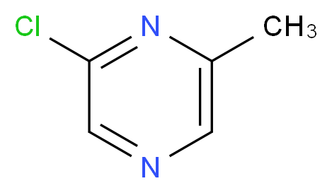 2-Chloro-6-methylpyrazine_分子结构_CAS_38557-71-0)