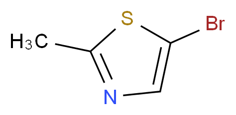 5-Bromo-2-methylthiazole_分子结构_CAS_57268-16-3)
