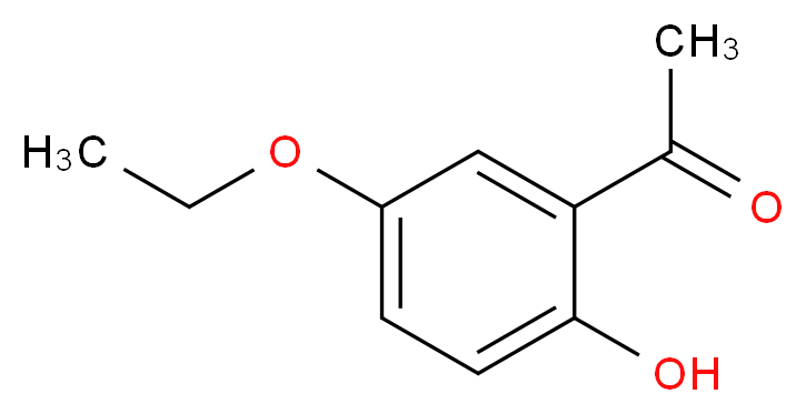 1-(5-ethoxy-2-hydroxyphenyl)ethan-1-one_分子结构_CAS_56414-14-3