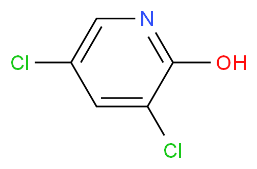 3,5-二氯-2-羟基吡啶_分子结构_CAS_5437-33-2)