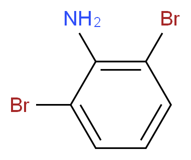 2,6-dibromoaniline_分子结构_CAS_608-30-0
