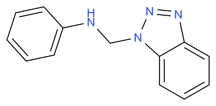 N-苯基苯并三唑甲胺，Bt1 和 Bt2 异构体混合物_分子结构_CAS_62001-29-0)